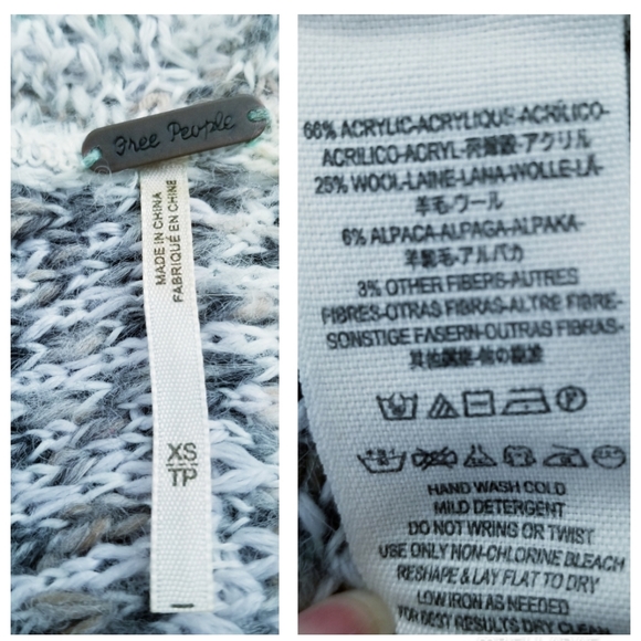 Free People Fringed Open Sweater Jacket - Picture 12 of 12